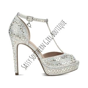 🆕⭐ Thalia Sodi Crystal rhinestone embellished heels